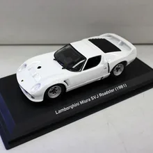 Литая под давлением игрушечная модель 1:43 lambt ghini Miura SV J 1981 спортивный гоночный автомобиль Игрушечная модель для мальчика подарок, украшение, коллекция