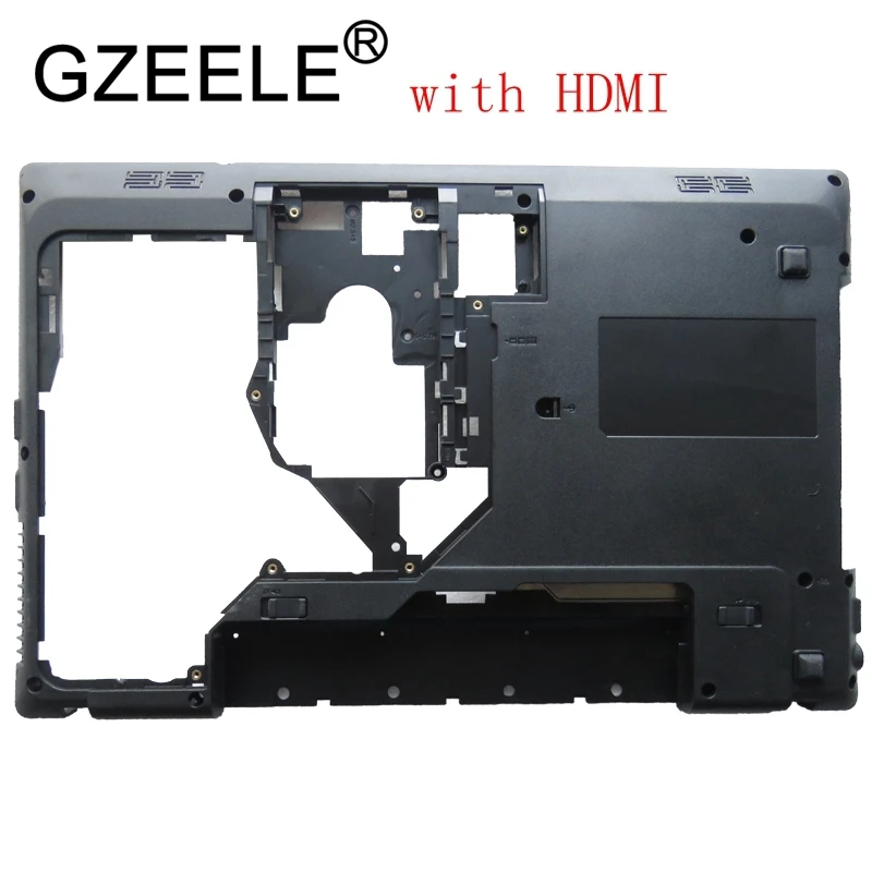 Новый чехол GZEELE для Lenovo G570 G575 G575GX G575AX Нижняя крышка и подиума верхний с HDMI|laptop case