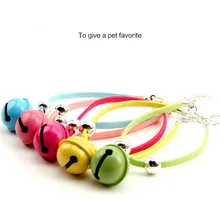 Высокое качество продукт для домашних животных модные регулируемые Длина DIY Стиль Щенок Воротник с колокольчиком с бесплатной доставкой для питомцев, ошейники для собак и кошек