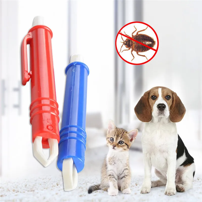 

Pet Cleaning Supplies Flea Folder Tick Tweezers Random Color Delivery Puppy Pet Cats Dog Cleaning SuppliesDropshipping