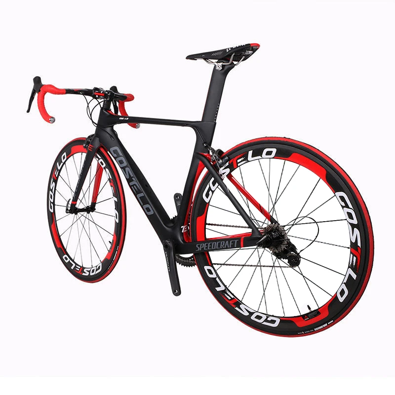 Шоссейный велосипед из углеродного волокна costelo, велосипед shimano group, полный углеродный велосипед, полный углеродный велосипед bicicleta completa