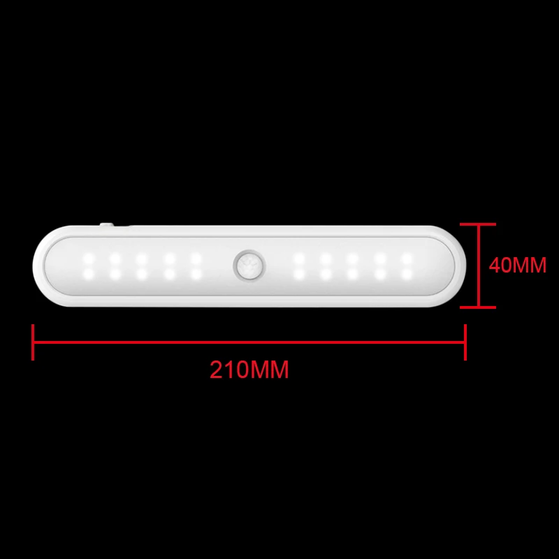 cheap Portable Wireless 20 LED Cabinet Night Light PIR Motion Sensor Closet Under Lamp GHS99