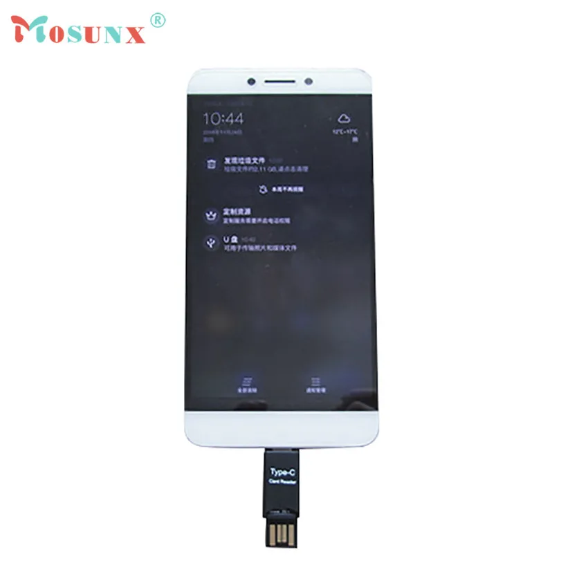 Горячая продажа Mosunx USB 2 0 Type C адаптер хоста OTG Micro SD кардридер для ноутбука ПК