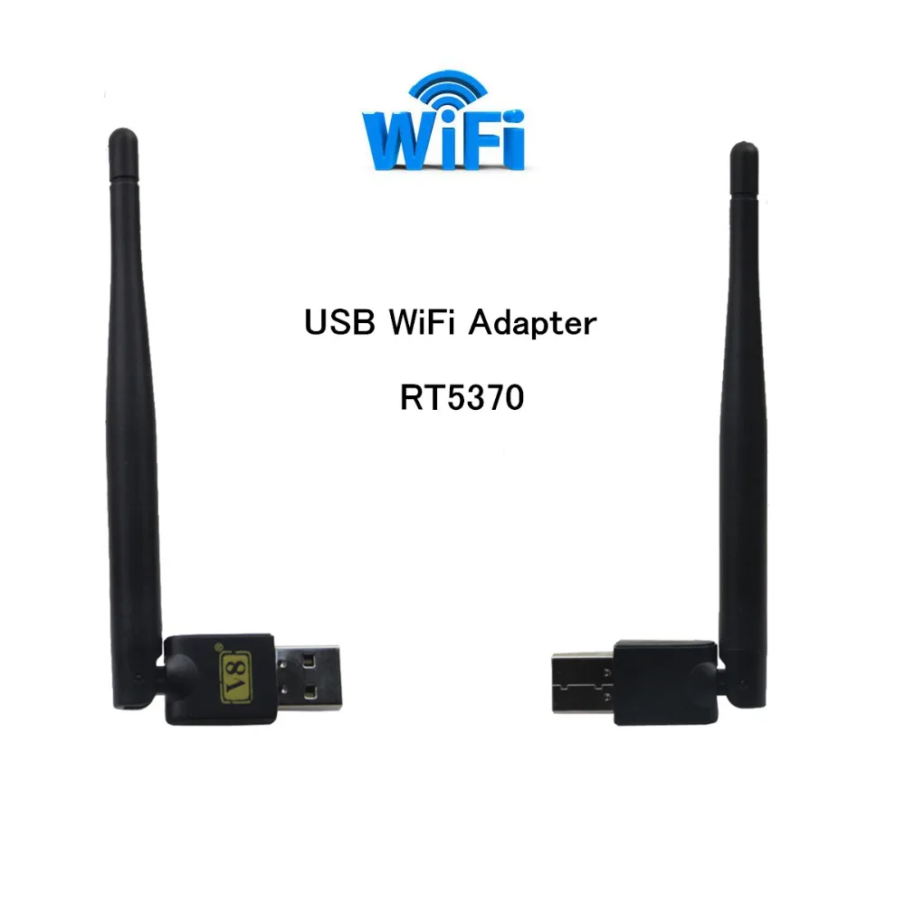 Оригинальный Бесплатный sat RT5370 USB WiFi Беспроводная Антенна LAN адаптер для Openbox Freesat