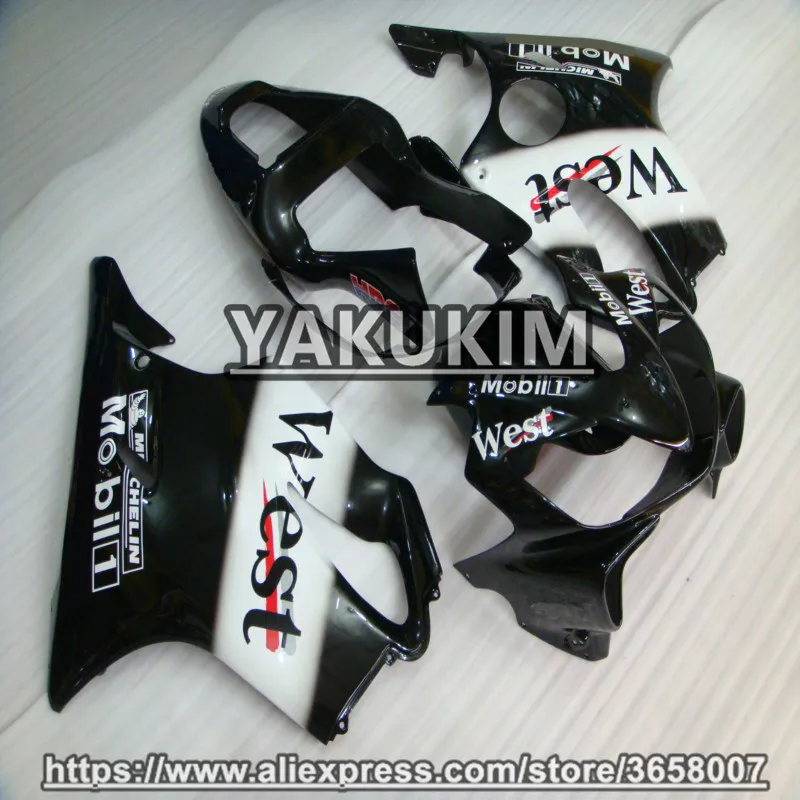 Yakukim из АБС-пластика инъекции комплект обтекателей для Honda CBR600RR F4i ввиде горшка 01-03 год 2001 2002 2003 CBR600RR F4i ввиде горшка 01-03 мотоцикл новые обтекатели