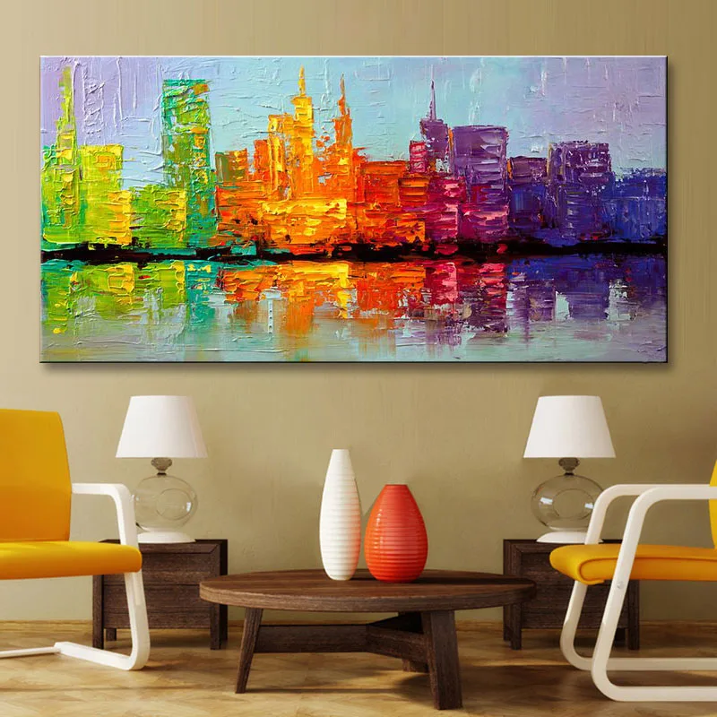 handmade oil painting on canvas modern 100%  Best Art Abstract oil painting original  directly from artis  COX1-006 (2)