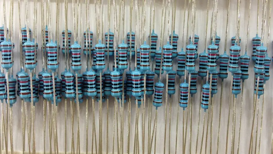 100PCS 1/4W Metal film resistor 10K 1% | Электронные компоненты и принадлежности
