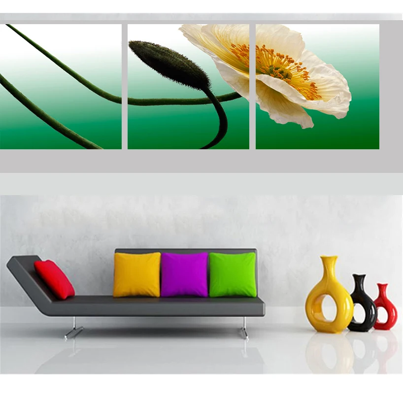 

Triptych daisy floral,Full Square/Round Drill 5D DIY Diamond Painting 3D Diamond Embroidery Cross Stitch Mosaic Rhinestone ZC114