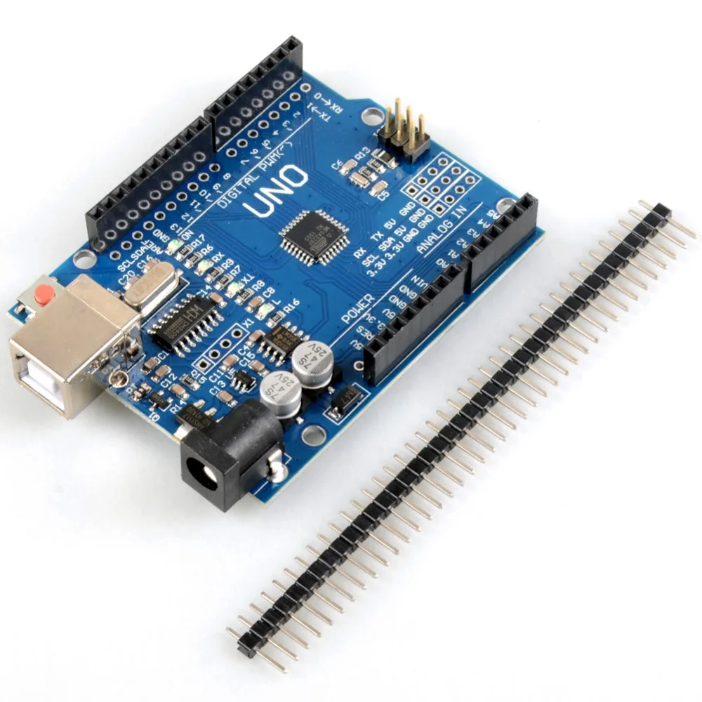 Микроконтроллер ATmega328 UNO R3 SCM и USB коннекторы для Arduino Модульная плата P20 1 шт.| |