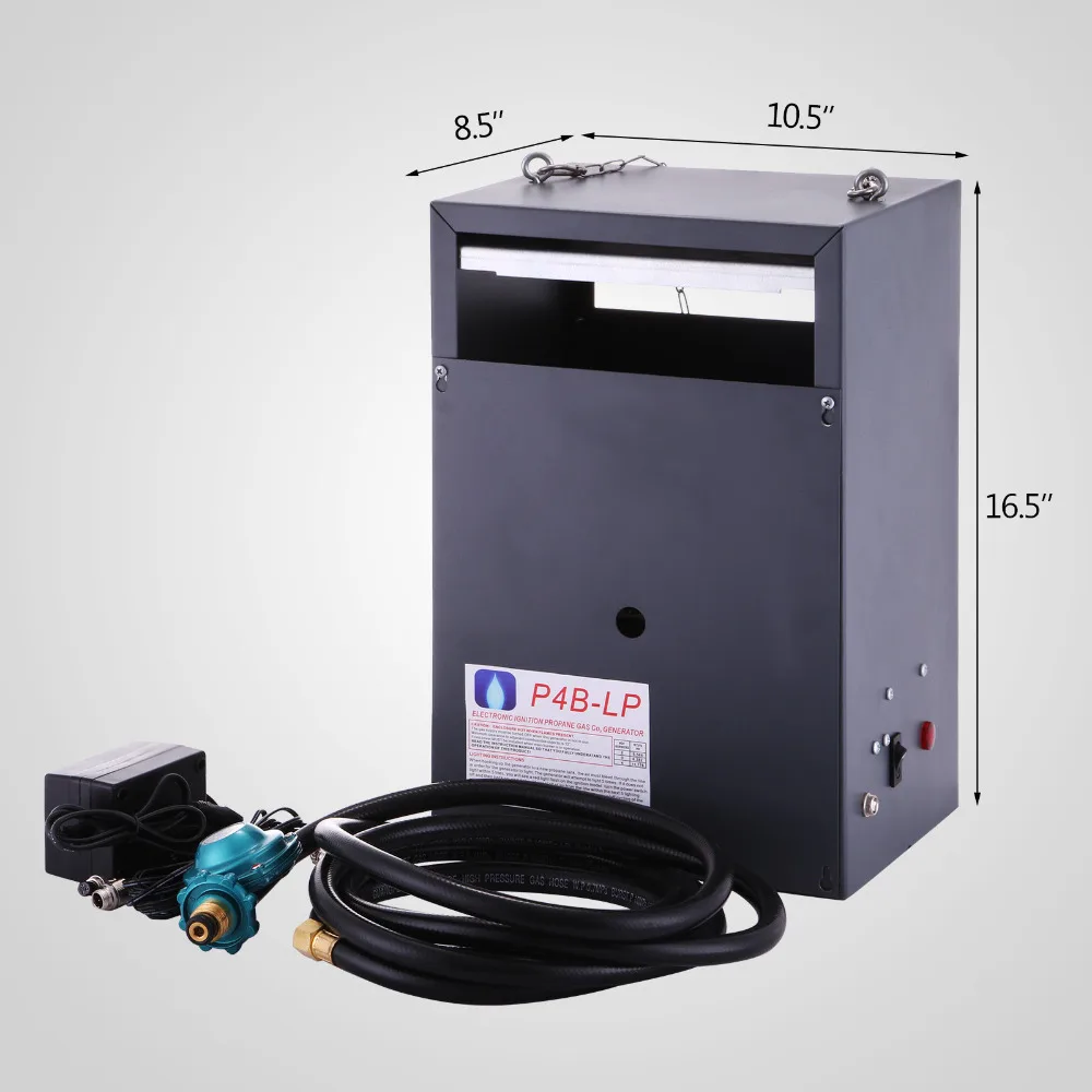 

High quality 4 burner co2 generator