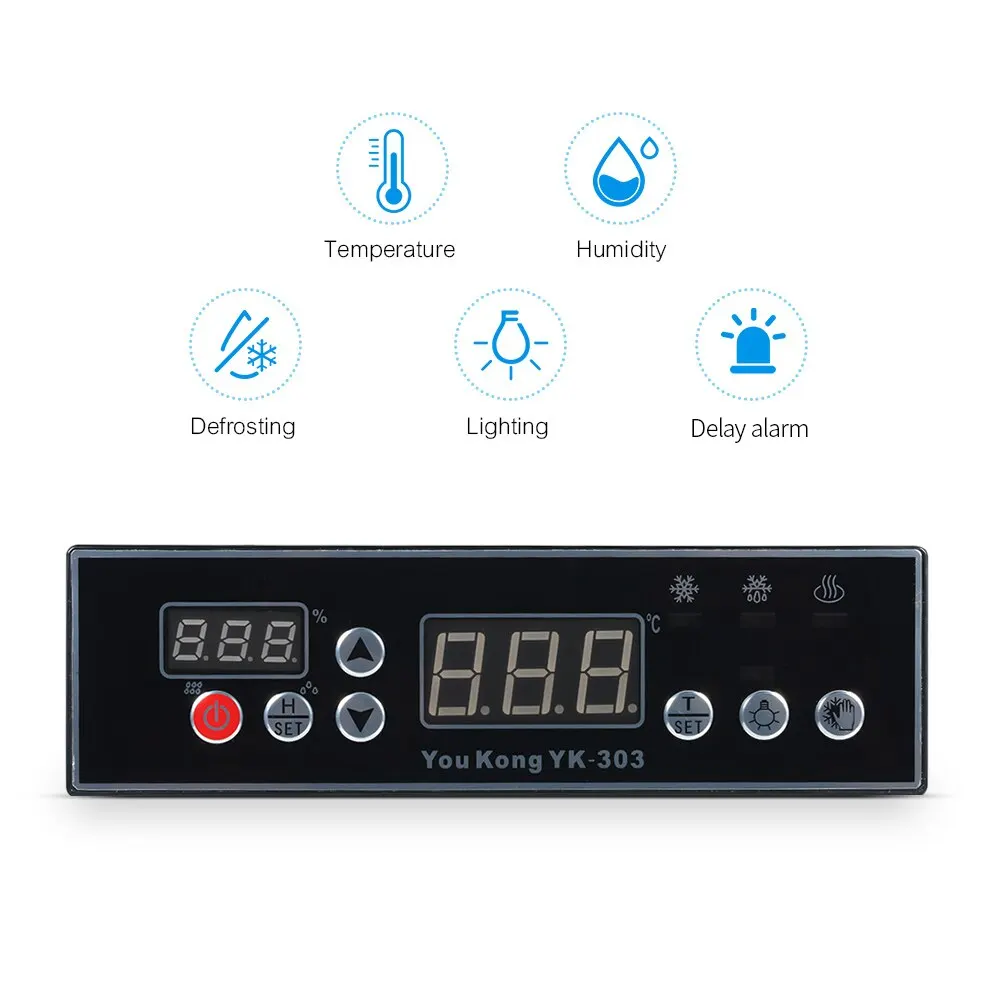 

YouKong YK-303 Temperature and Humidity Controller with Humidity Defrosting Control