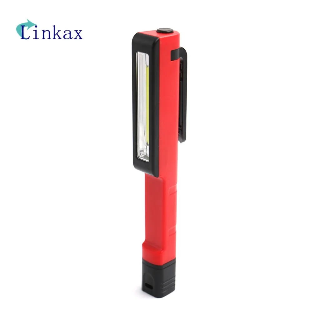 

Mini COB LED Flashlight Multi-purpose Emergency Working Light Magnet Pocket Clip-on Super Bright Camping Pen light Torch Lamp