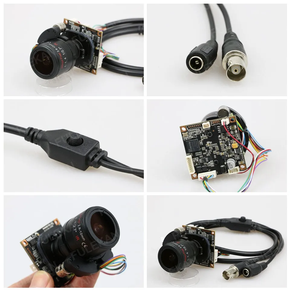 Placa do Módulo de Controle Motor Câmera p 2.8-12mm Zoom & Lente Focal Automática Sony Cmos Utc Coaxial Osd Frete Grátis 4x Ahd 1080 6 zoom & lente focal automática sony cmos