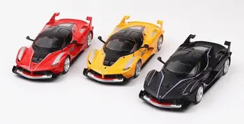 

New 1:32 model simulation Baby toy Alloy Sports Car Sound Light Pull Back Toy Car For baby toys cars for super sport toy gift