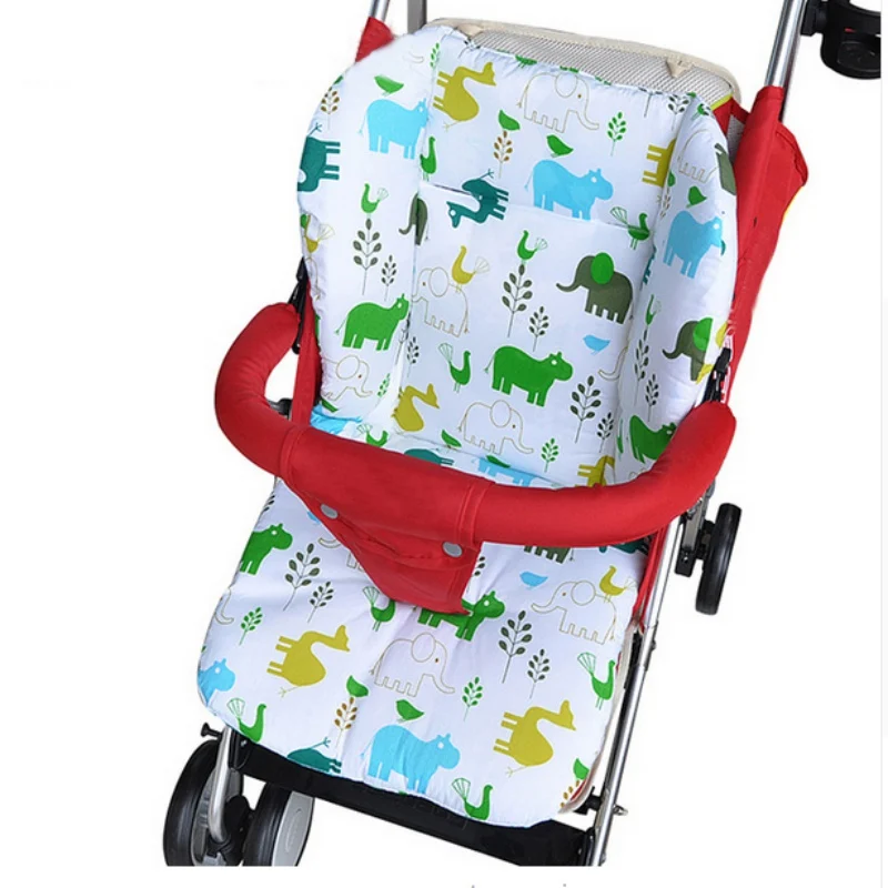 Мультяшная подушка для детского кресла детская коляска зонтик плита теплое одеяло мультяшный слон удобные аксессуары Новинка