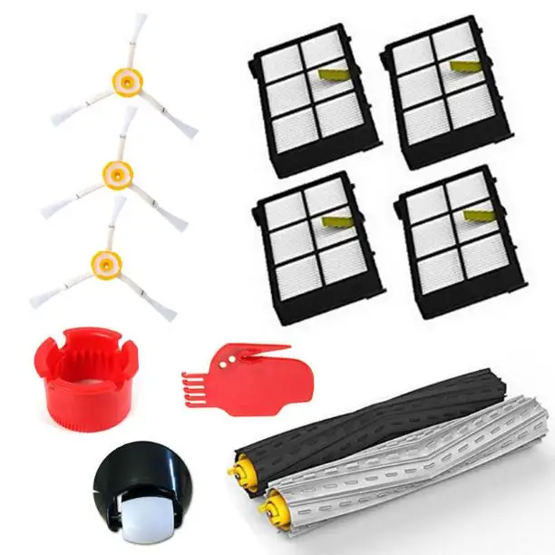 Tangle Free Debris Extractor Kit & Caster Assembly Front Castor wheel