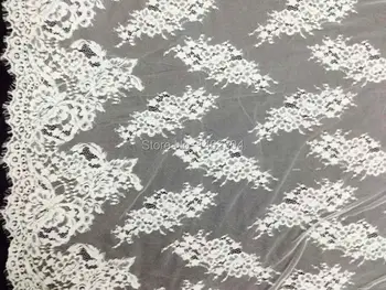

Gorgous French net lace fabric, African French Cord mesh lace fabric high quality for party Wedding dress