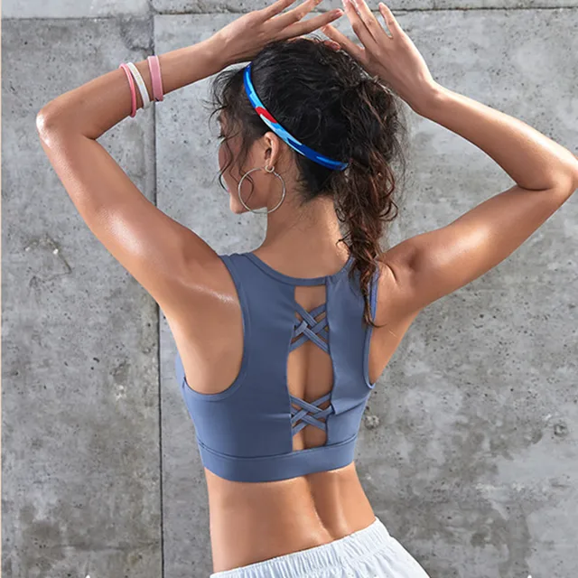 sports bra with non removable pads
