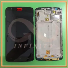 In Stock Black Color 100% Tested Original For Philips I928 LCD Display+Touch Screen Panel Glass Assembly With Frame