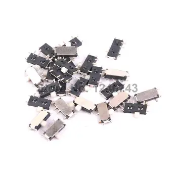 

20PCS MP3 Toggle Switch MK12C02 7P-12608 Micro Switch Miniature Toggle MP3 Key Button Wholesale