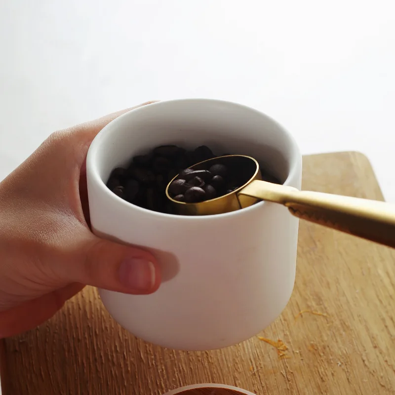 S/M/L керамическая деревянная крышка бак для хранения кухня еда заварник для кофе, чая Приправа Герметичная Бутылка для хранения настольное украшение