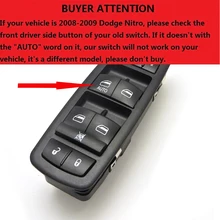 4602632AG Master Power Window Door Switch For Jeep Liberty & Dodge Journey Nitro 4602632AF