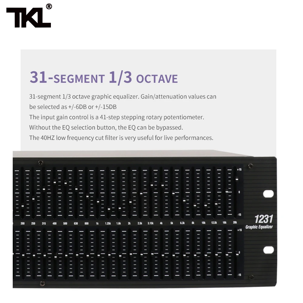 TKL 1231 Equipment Voltage limiter Audio Sound