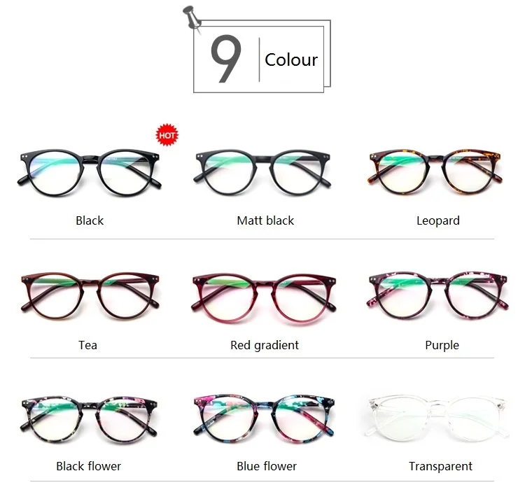 Новая мода ретро мужские очки оправа простые женские очки oculos de grau masculino