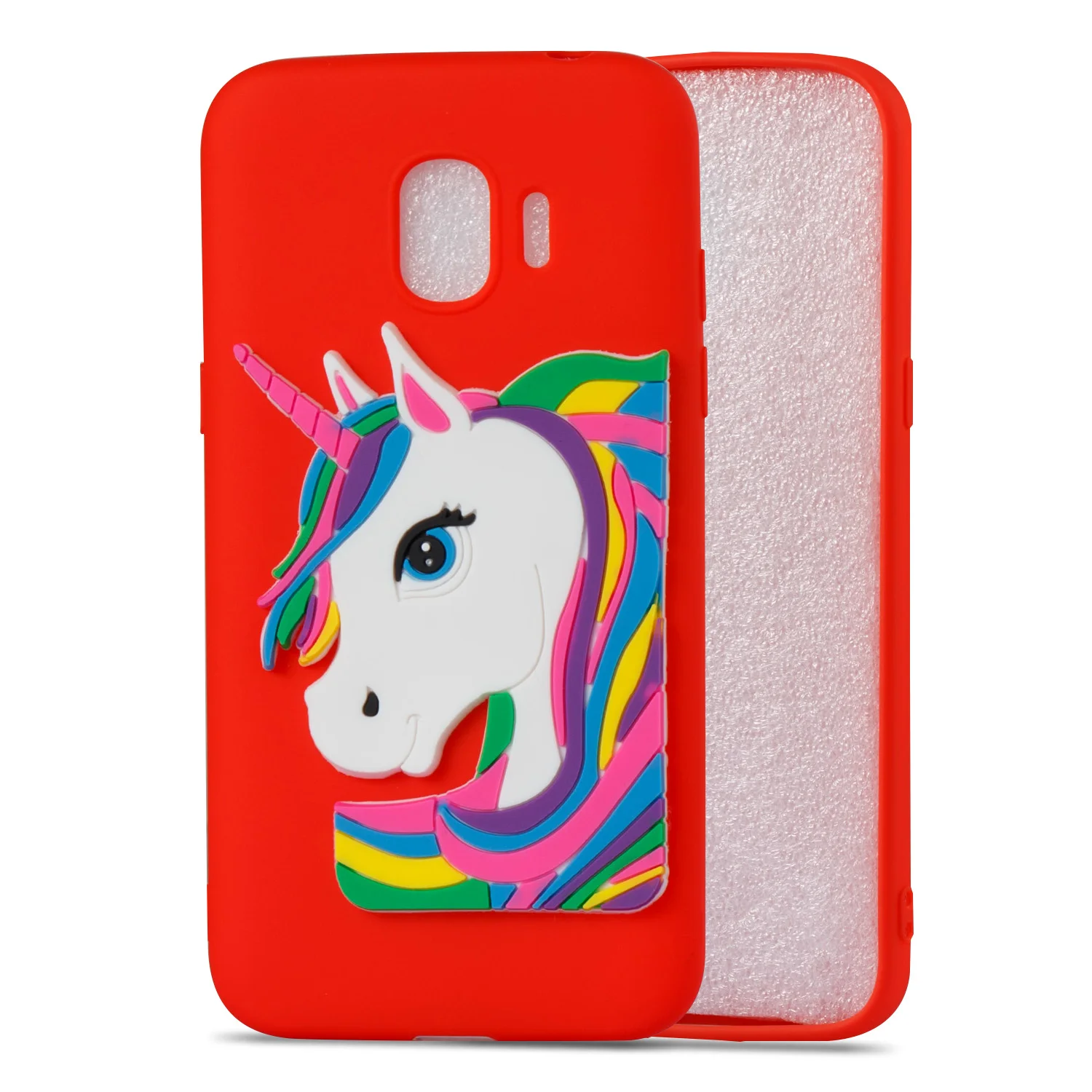 Unicorn Case For Samsung Galaxy J2 Pro 2018 j2 Mobile Shell pro Silicone Grand Prime Coque |
