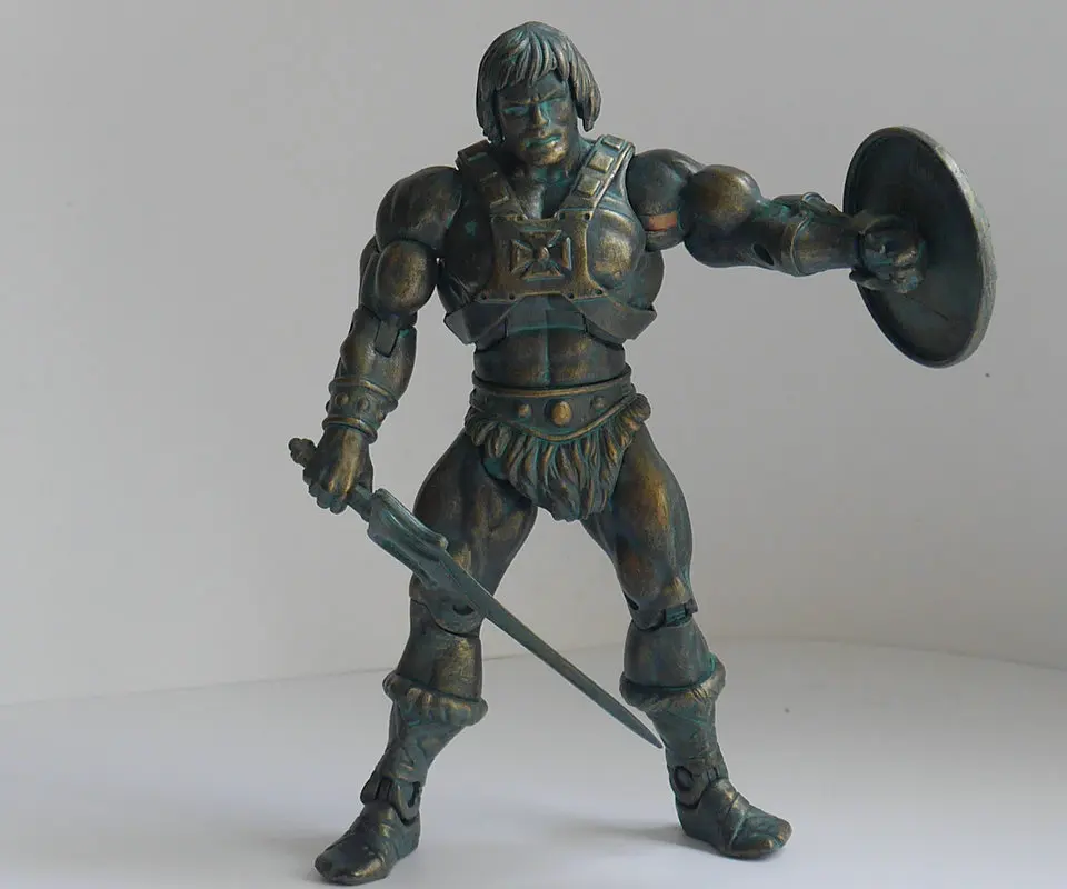

HE-MAN series 6 inch Collection Action Figures black/brown/Bronze color