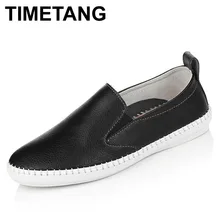 TIMETANG/милые женские лоферы высокого качества; обувь для отдыха из искусственной кожи на плоской подошве; сезон весна-осень; женская обувь; DWD2588