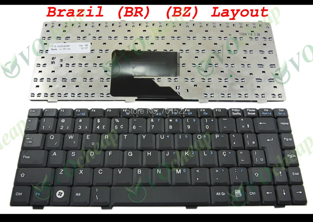 Клавиатура для ноутбука Itautec W7630 W7650 W7655 8610 STI Semp Toshiba AS1528 IL1522 IS1522 Fujitsu Amilo V2030