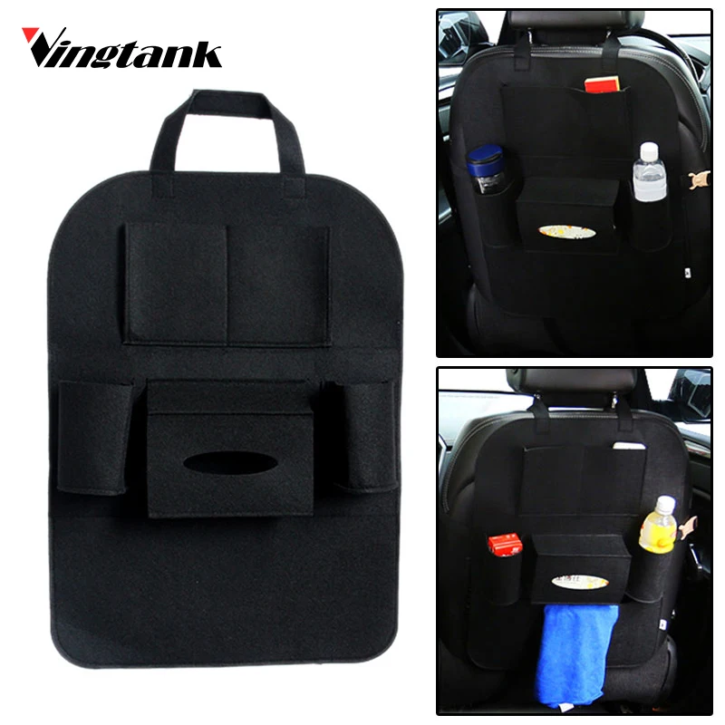 Vingtank Car Seat Back Bag Car Seat Organizer Travel Storage Bag Multi