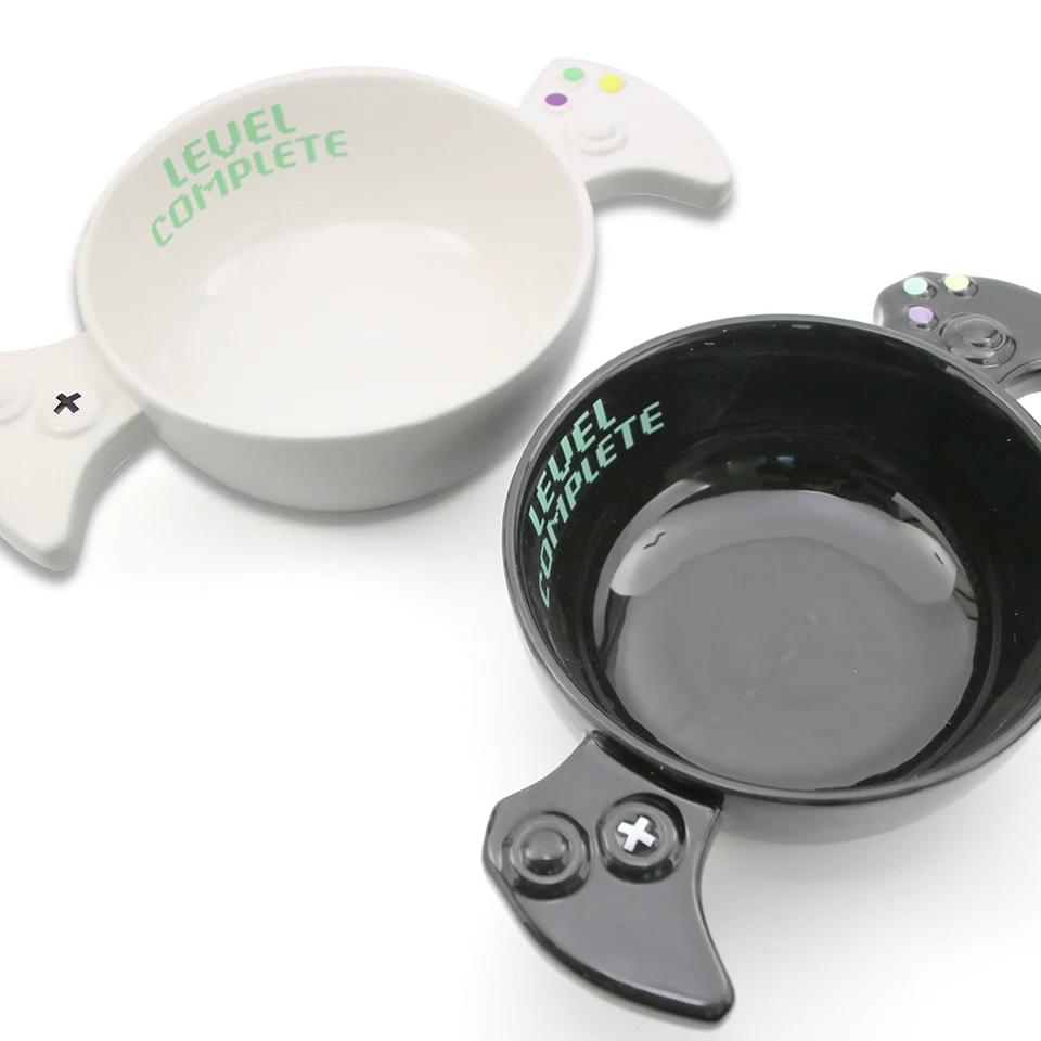Fiee Shipping 1pieces 3d Game Controller Ceramic Bowl Level Complete Gamer Bowl Family Soup Bowl Noodle Dessert Serving Bowls Ceramic Bowl Soup Bowlserving Bowl Aliexpress
