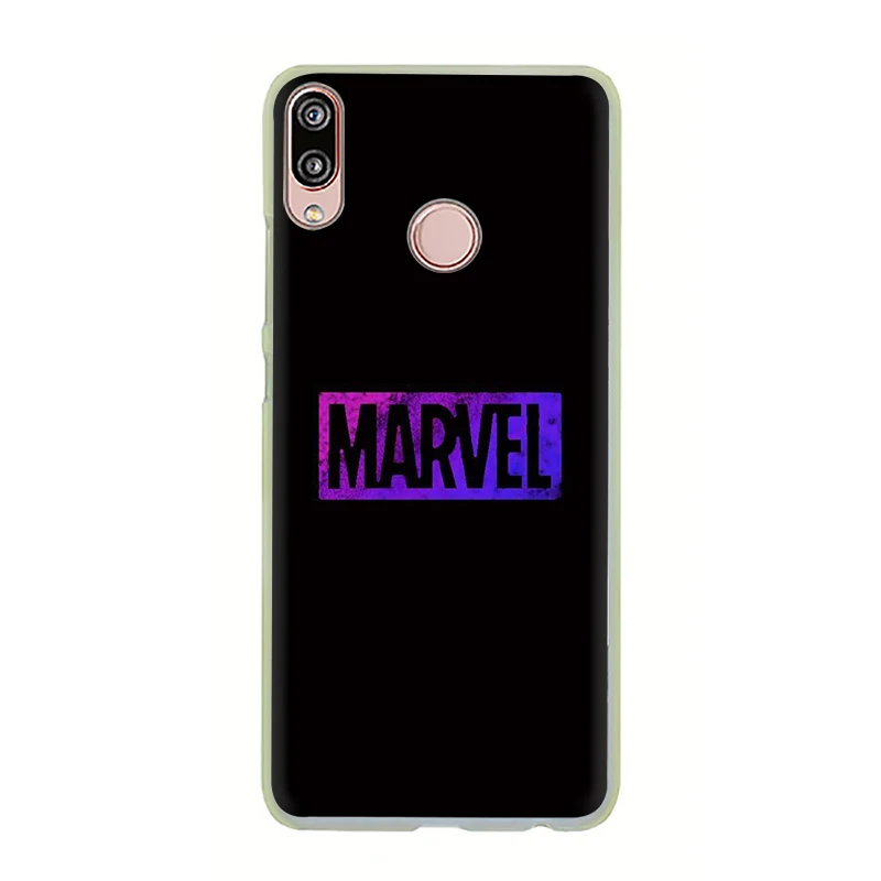 Marvel avengers Logo Hard Phone Cover Case for Huawei Honor 6A 6C Pro 7A 2GB 3GB Pro 7X 8 C Lite X 9 10 Lite Play - Цвет: H11