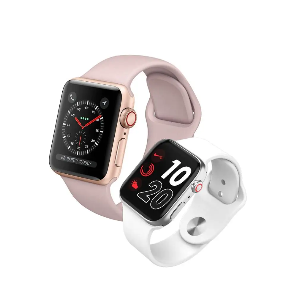 

2019 Smart Watch 4 1.54'' 32MB 128MB GPS Bluetooth Touch Screen Sport Smartwatch Message Push Wireless Charge PK Apple Watch
