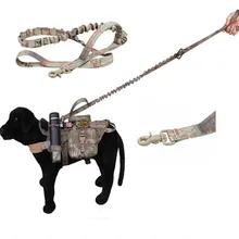 Military Tactical Hunting Dog leash Air-soft sports paintball gear Law enforcement Dog training accessories 9 Color be choose