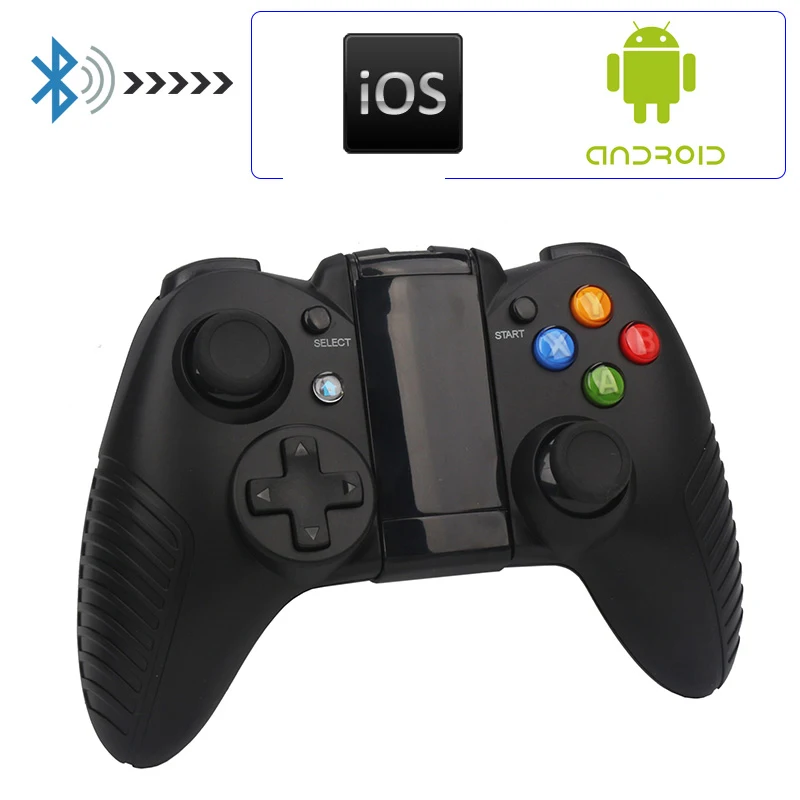 

ViGRAND Bluetooth Joypad Gamepad Controller Wireless Joystick for Ios Mobile Phone with Flexible Holder for Android Gamepads
