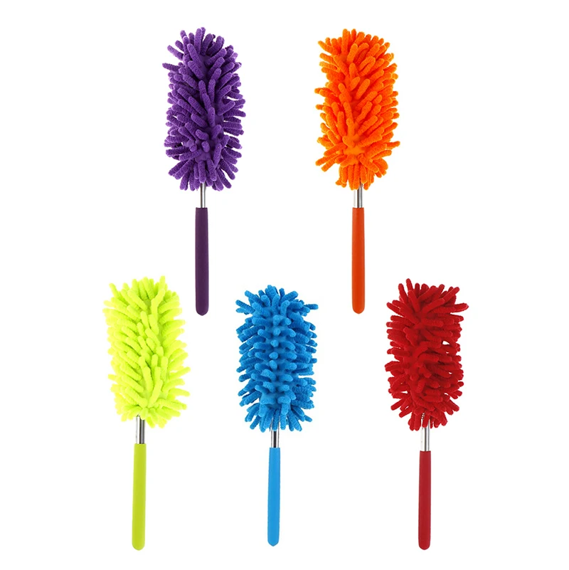 1PC Soft Microfiber Duster Brush Dust Cleaner Hair Static Anti Dusting Brush Home Air Condition