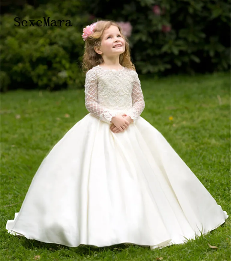 romantic flower girl dresses