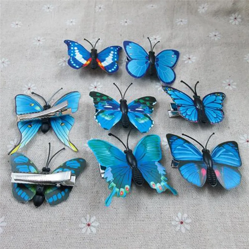 Заколки для волос в виде бабочек 5 шт.|hair accessories wedding|bridal hair accessoriesaccessories wedding |