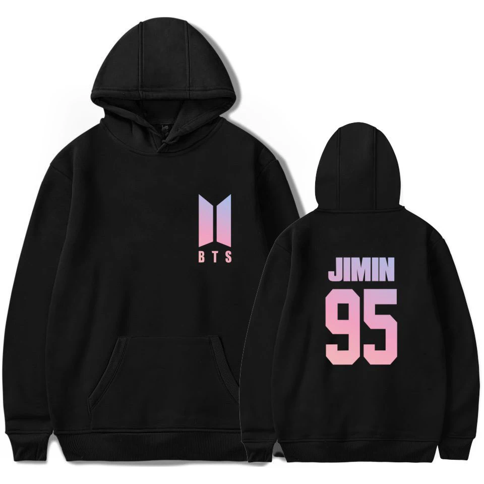 BTS Love Yourself Hoodies Popular K-pop Women Hoodies and Sweatshirts Popularity Bangtan Boys Female Fans Hip Hop Clothes