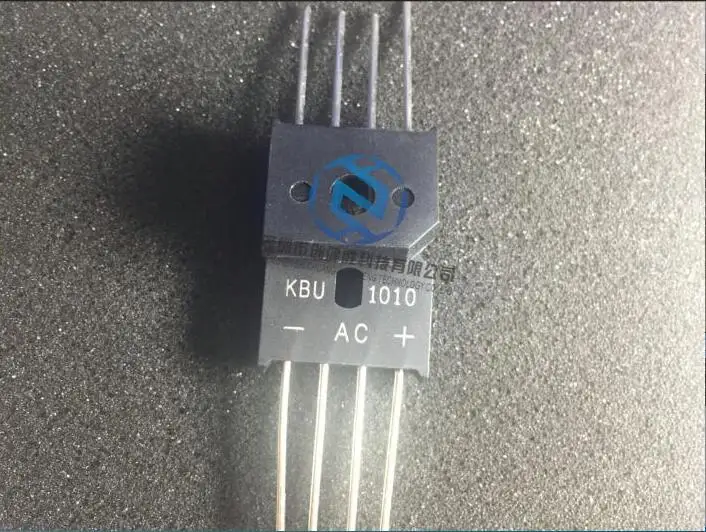 

5PCS KBU1010 KBU-1010 10A 1000V diode bridge rectifier new and original IC