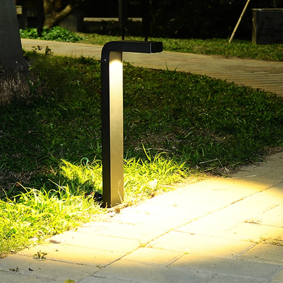 

BEIAIDI 40/60CM Waterproof LED Garden Post Lawn Light Outdoor Landscape Pathway Corridor Lamp Villa Courtyard Patio Pillar Light