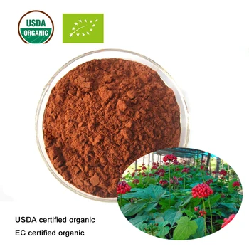 

USDA and EC Certified Organic Red Panax ginseng extract 20:1 Ginsenoside