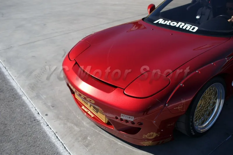 1992-1997 Mazda RX7 FD3S Rocket Bunny V2 Style Wide Body Kit (18)