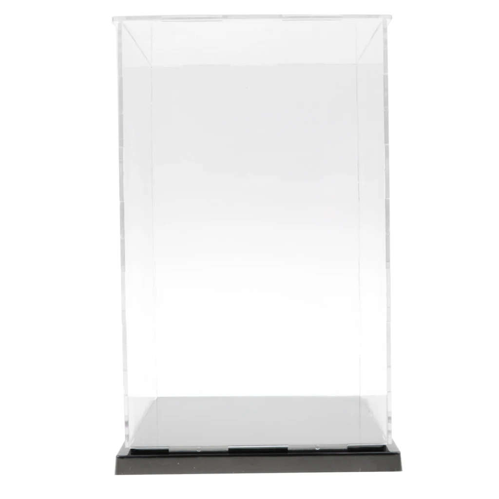 13x13x21cm Clear Model Display Box Figures Protection Show Case Home Decor