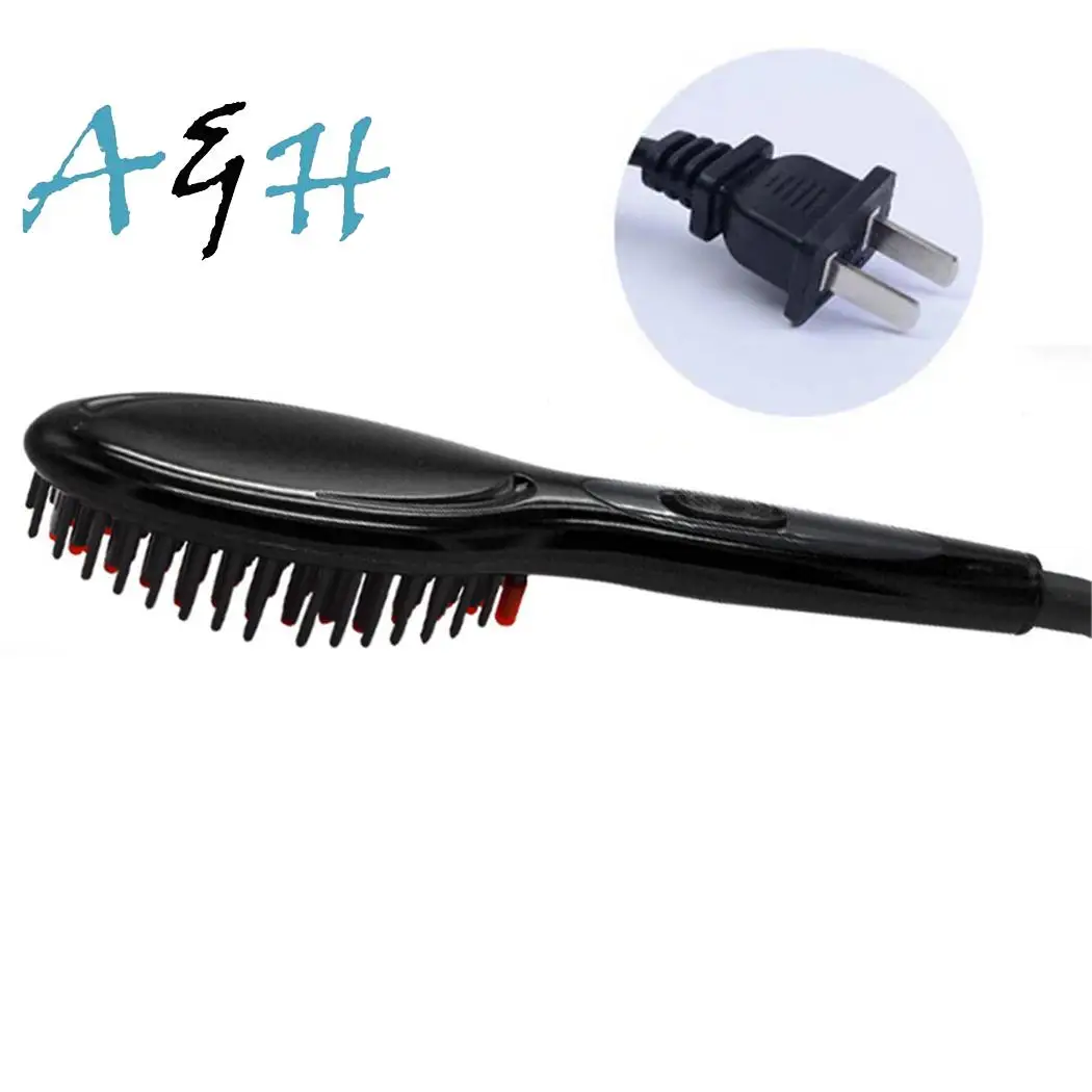 

1 Pcs Hair Care Fast Hair Dry and Wet 200 Straightener Electric Hair Comb Casual, Travel, Home, etc Appliances