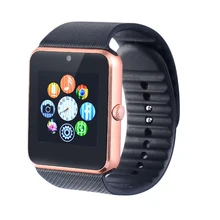 Beliebte tragbare gerät günstige smart watch gt08 für android und ios bluetooth smartwatch-sim-karte