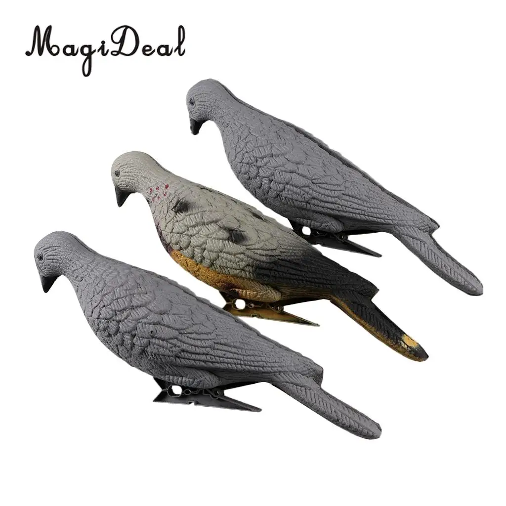 MagiDeal Lifelike Foam Archery 3D Pigeon Decoy Arrow Target Animal Practice Shooting Hunting Bait Supplies -Durable/Light-Weight